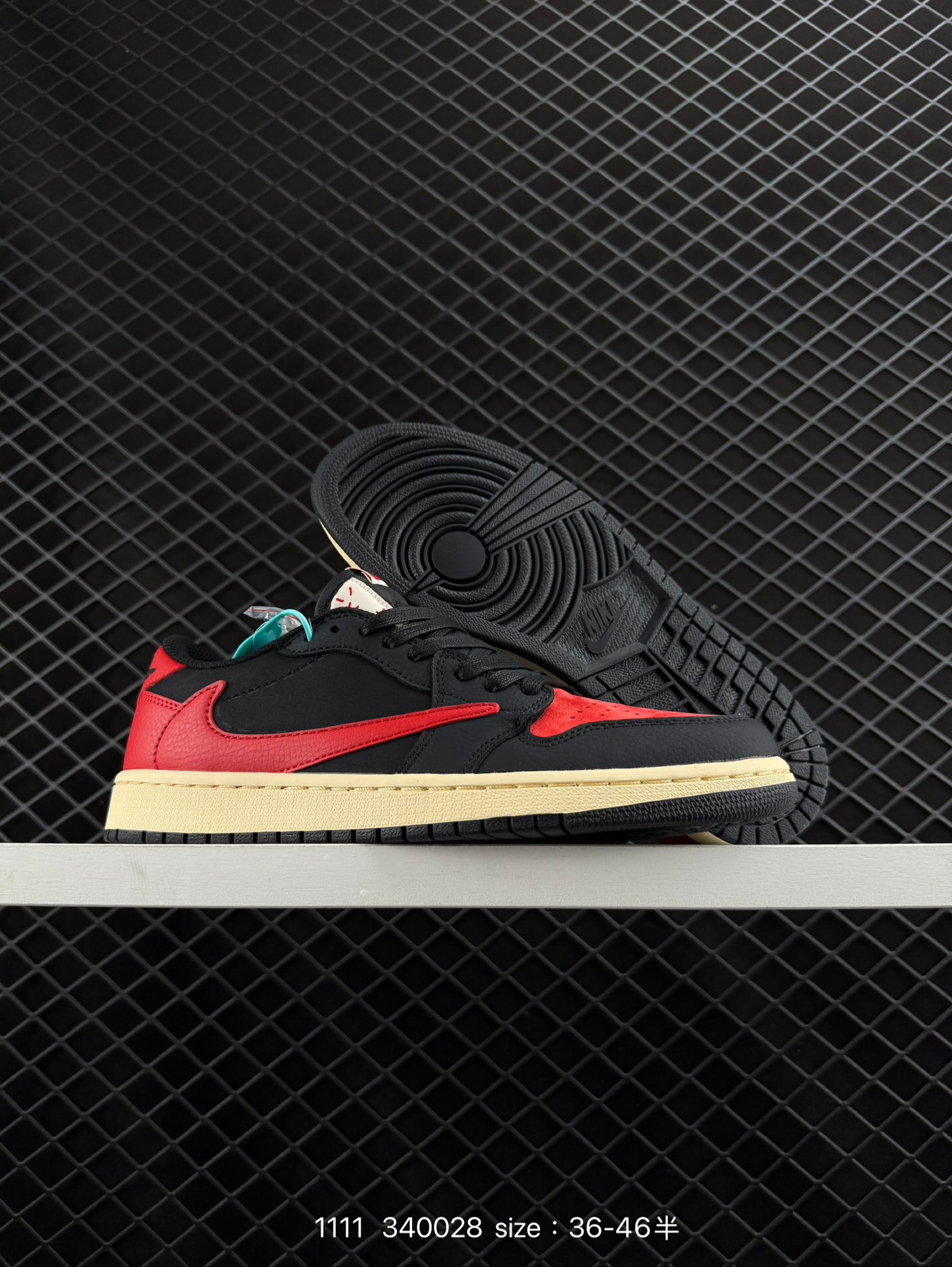 Travis Scott x Air Jordan 1 ” Reverse Mocha “